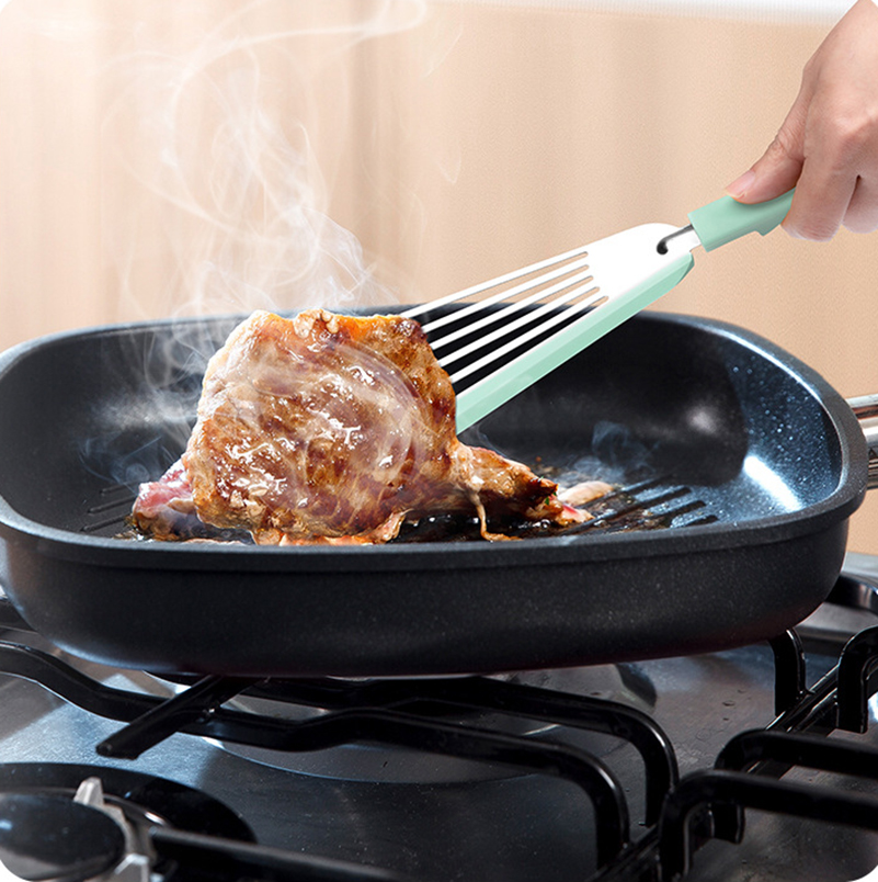 Nonstick Silicone Fish Spatula – Slotted Turner